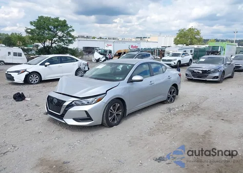 2022 Nissan Sentra Sv Xtronic Cvt from USA, damaged, VIN 3N1AB8CV7NY203570